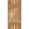 Ekena Millwork Spaced Board-n-Batten Shutters w/Z-Bar, Rough Sawn Western Red Cedar, 11 1/4W x 24H, PR RBS06Z11X024RWR - alternate 3